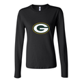 Women's Green Bay Packers Long Sleeve T-Shirt - Black