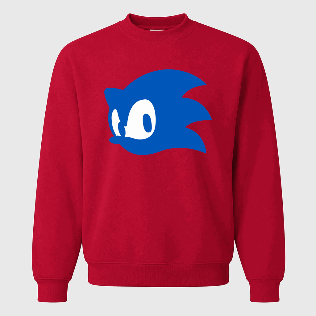 Men's Sonic Crewneck Sweatshirt - Red