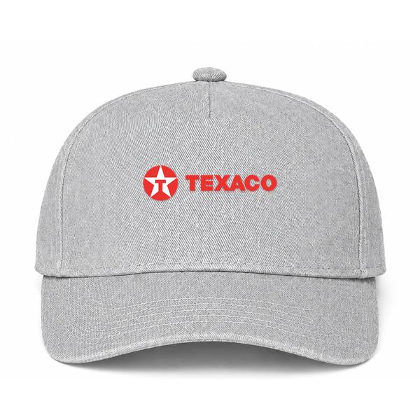 Texaco Logo Version 2 Gray Dad Baseball Cap Hat