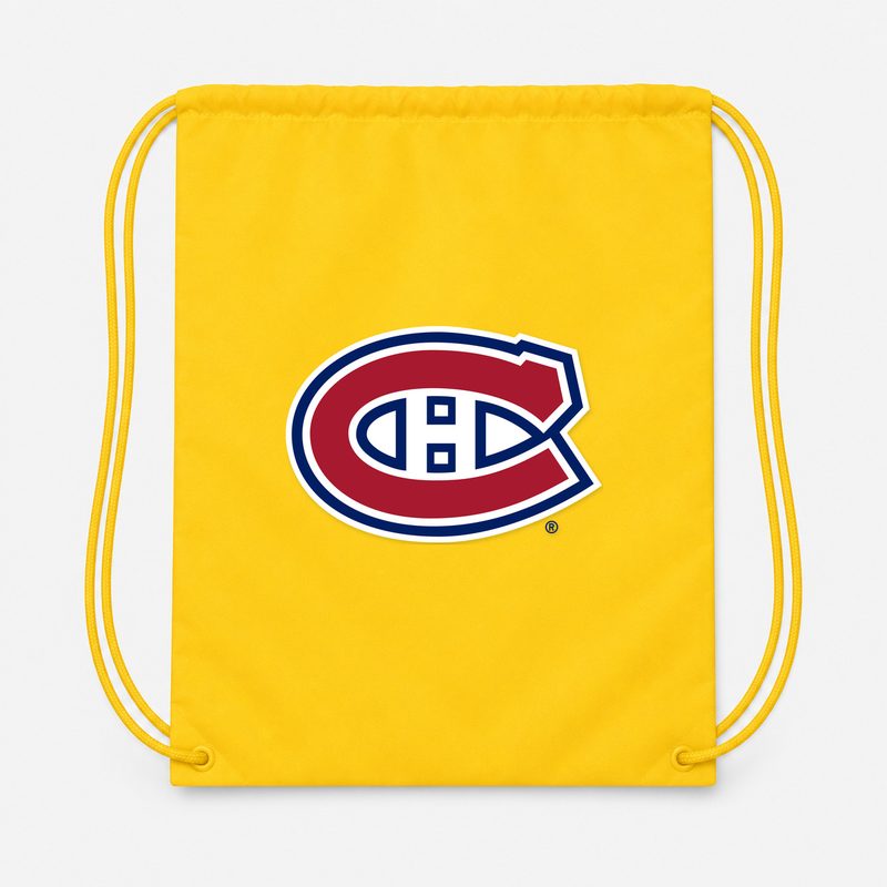 Montreal Canadiens Drawstring Bag - Yellow