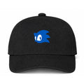 Sonic Logo Black Dad Baseball Cap Hat