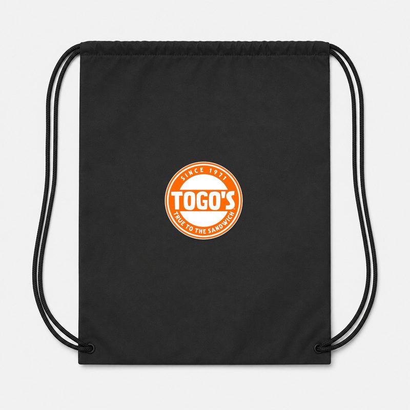 Togos Drawstring Bag - Black