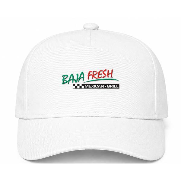 Baja Fresh Logo White Dad Baseball Cap Hat