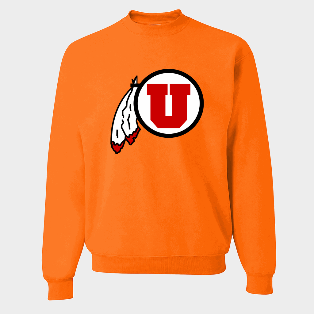 Men's Utah Utes Crewneck Sweatshirt - Orange