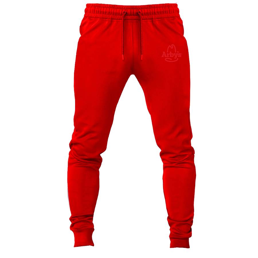 Arby's joggers sweatpants - Red