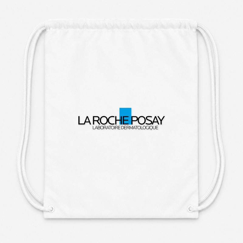 LA Roche Posay Drawstring Bag - White