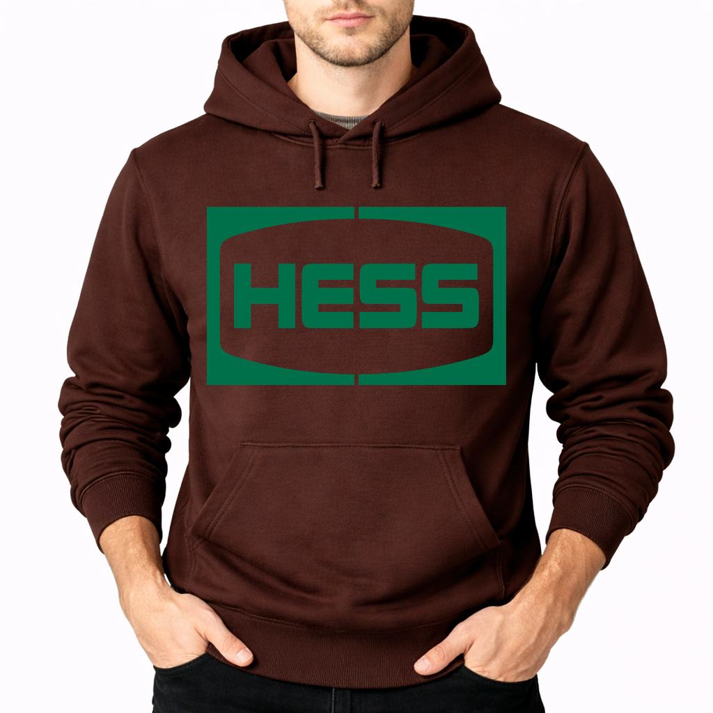 Men's Hess Pullover Hoodie - Brown