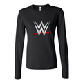 Women's WWE Wrestling Long Sleeve T-Shirt - Black