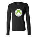 Women's Xbox Gaming Long Sleeve T-Shirt - Black