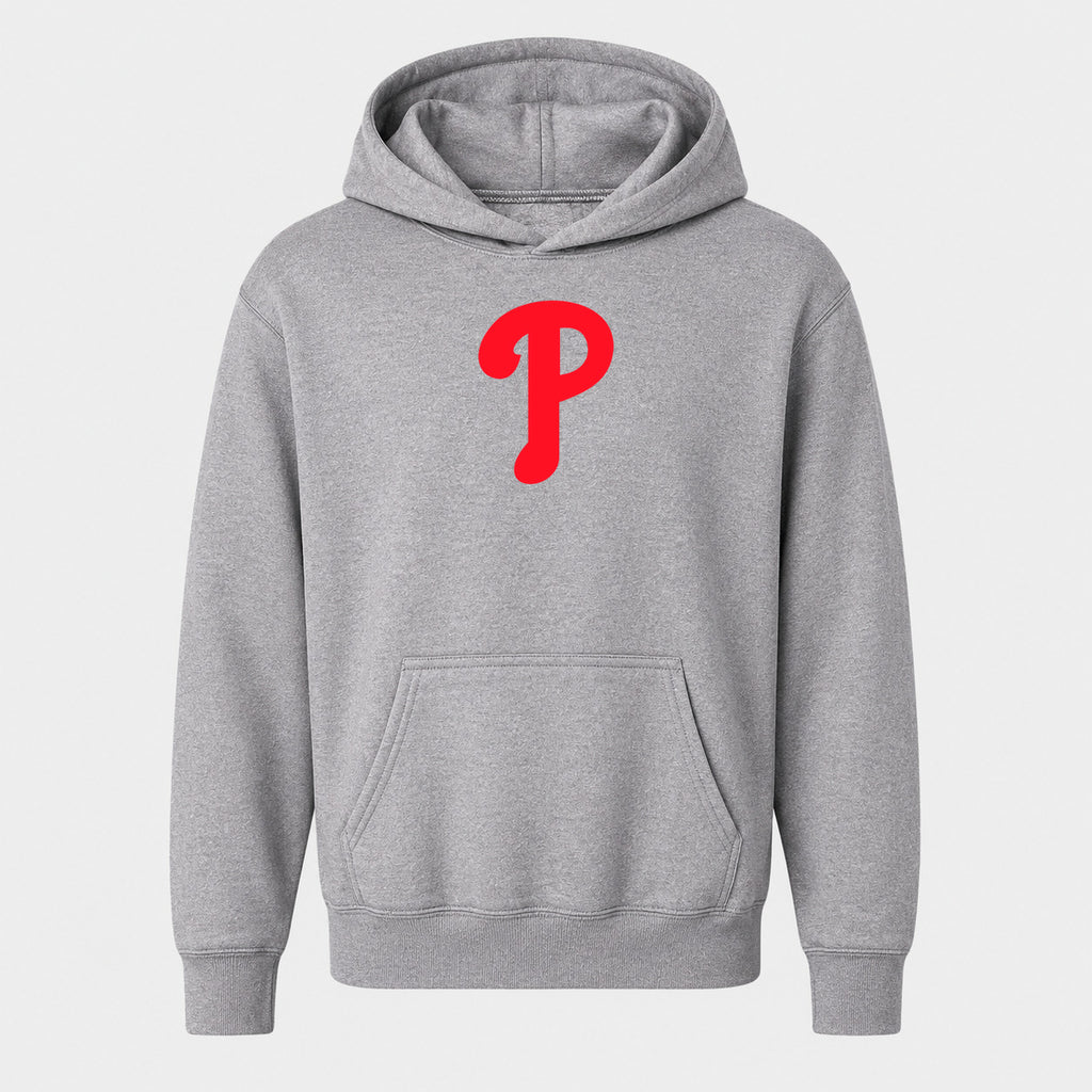 Youth Philadelphia Phillies Pullover Hoodie - Gray