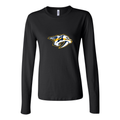 Women's Nashville Predators Long Sleeve T-Shirt - Black