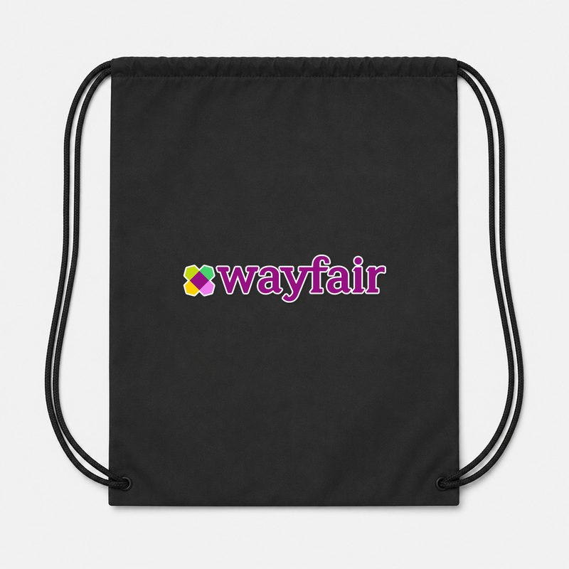 Wayfair Drawstring Bag - Black