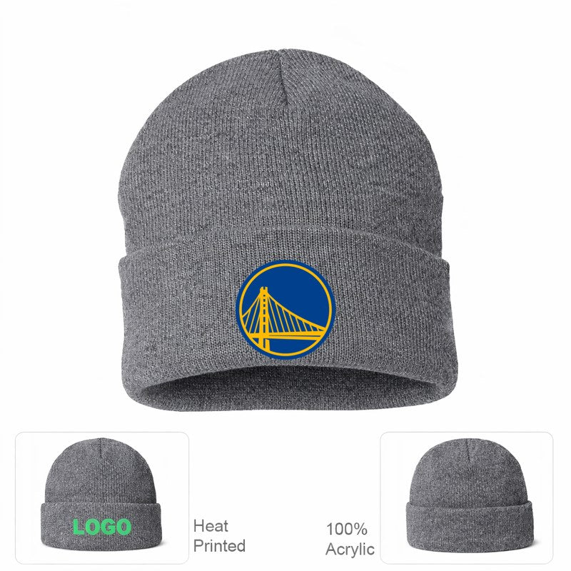 Golden State Warriors Grey Beanie Hat