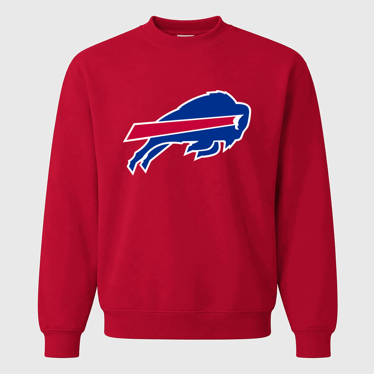 Men's Buffalo Bills Crewneck Sweatshirt - Red