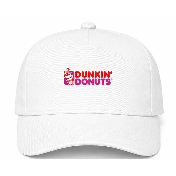 Dunkin' Donuts Logo White Dad Baseball Cap Hat
