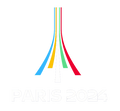 olympia paris 2024 white Beanie Hat