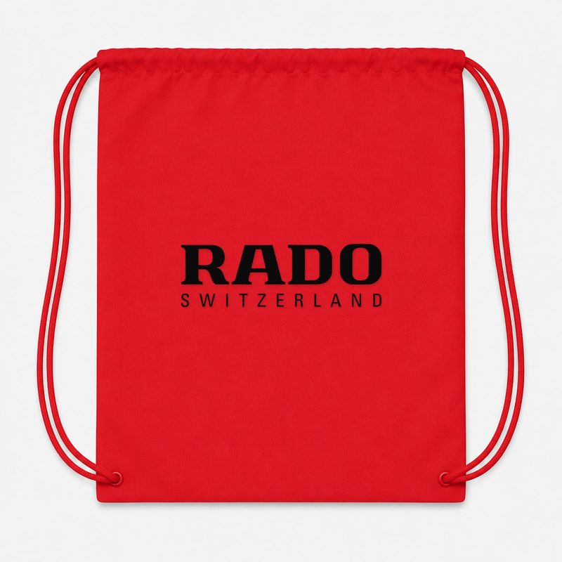 Rado Drawstring Bag - Red
