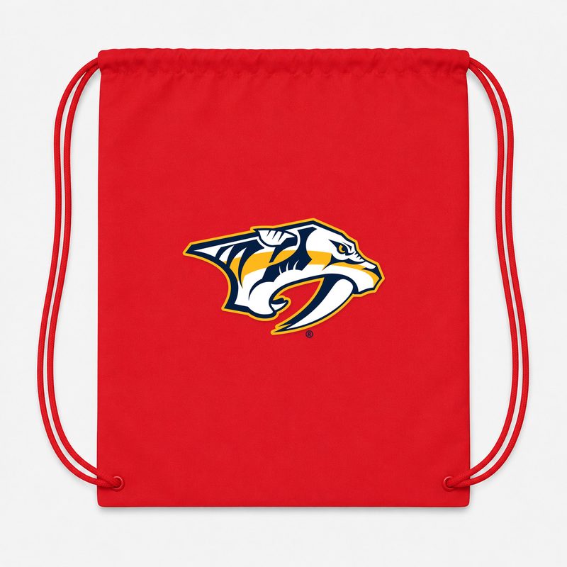 Nashville Predators Drawstring Bag - Red