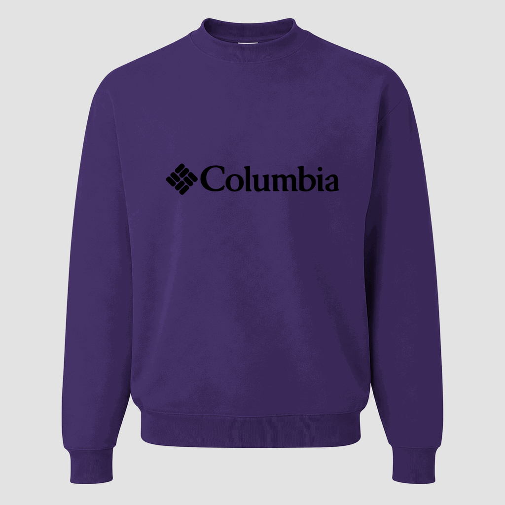 Men's Columbia Crewneck Sweatshirt - Purple