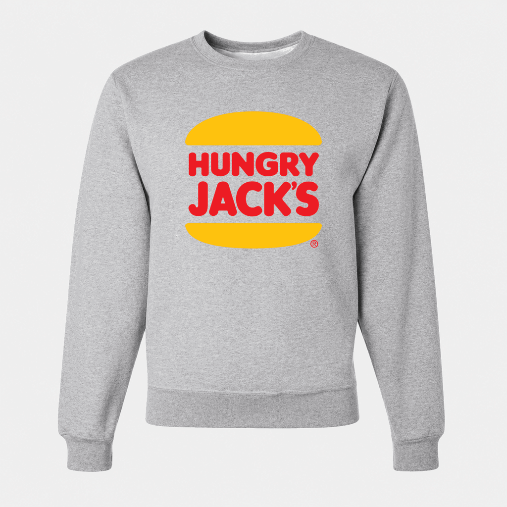 Men's Hungry Jack's Crewneck Sweatshirt - Gray