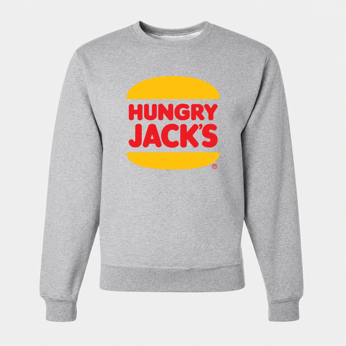 Men's Hungry Jack's Crewneck Sweatshirt - Gray