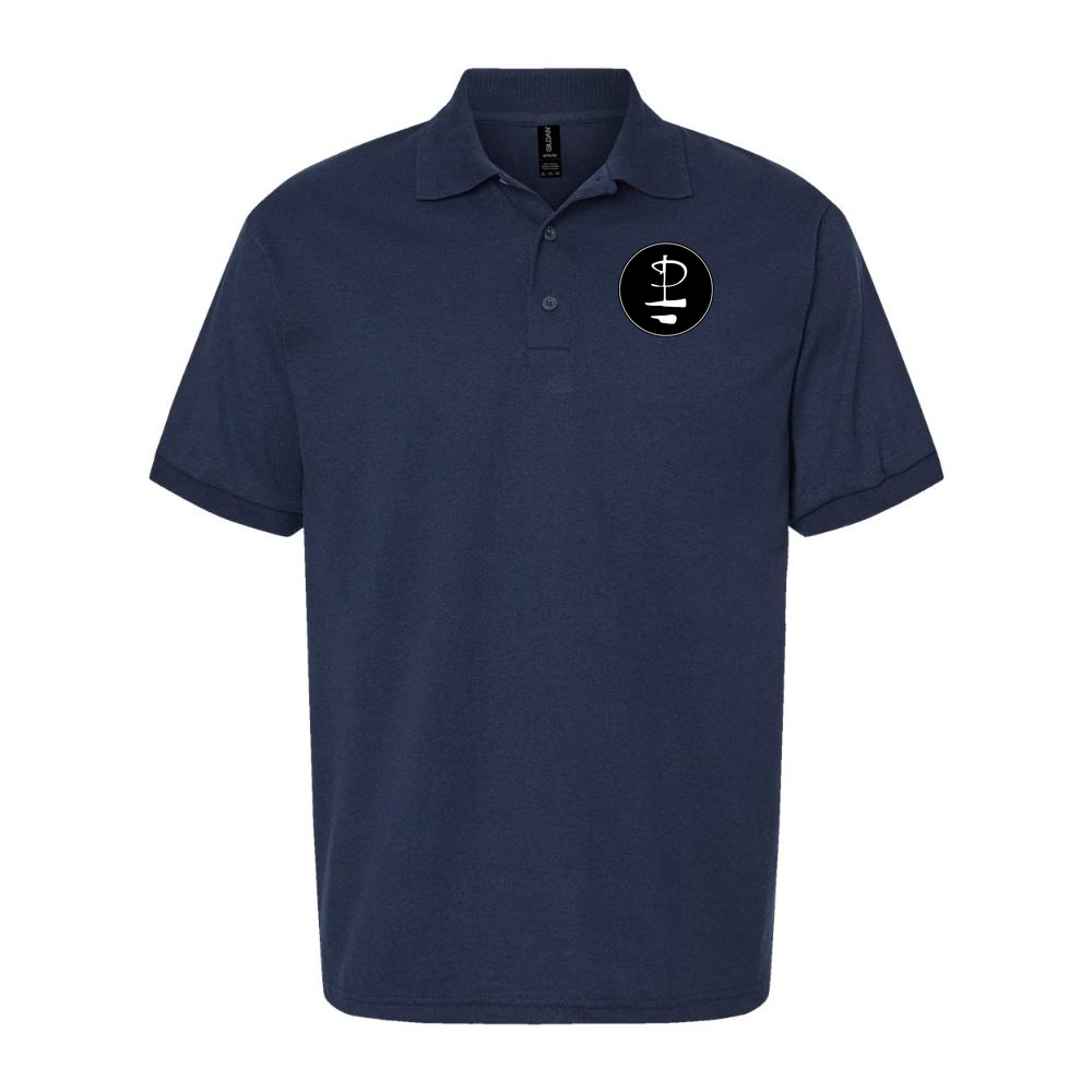 Men's Pink Floyd Dry Blend Polo - Navy