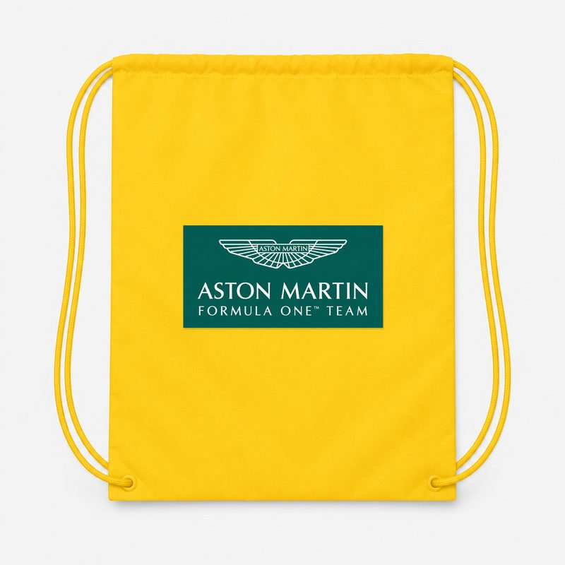 Aston Martin Formula One Team Drawstring Bag - Yellow
