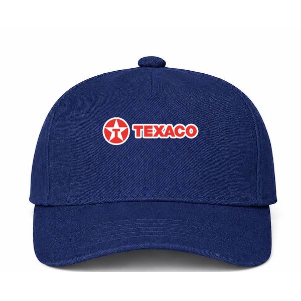 Texaco Logo Navy Dad Baseball Cap Hat