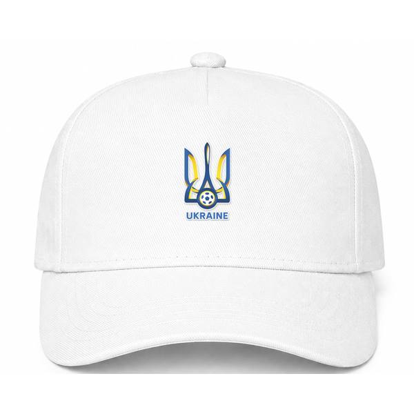Ukraine National Football Team White Dad Baseball Cap Hat