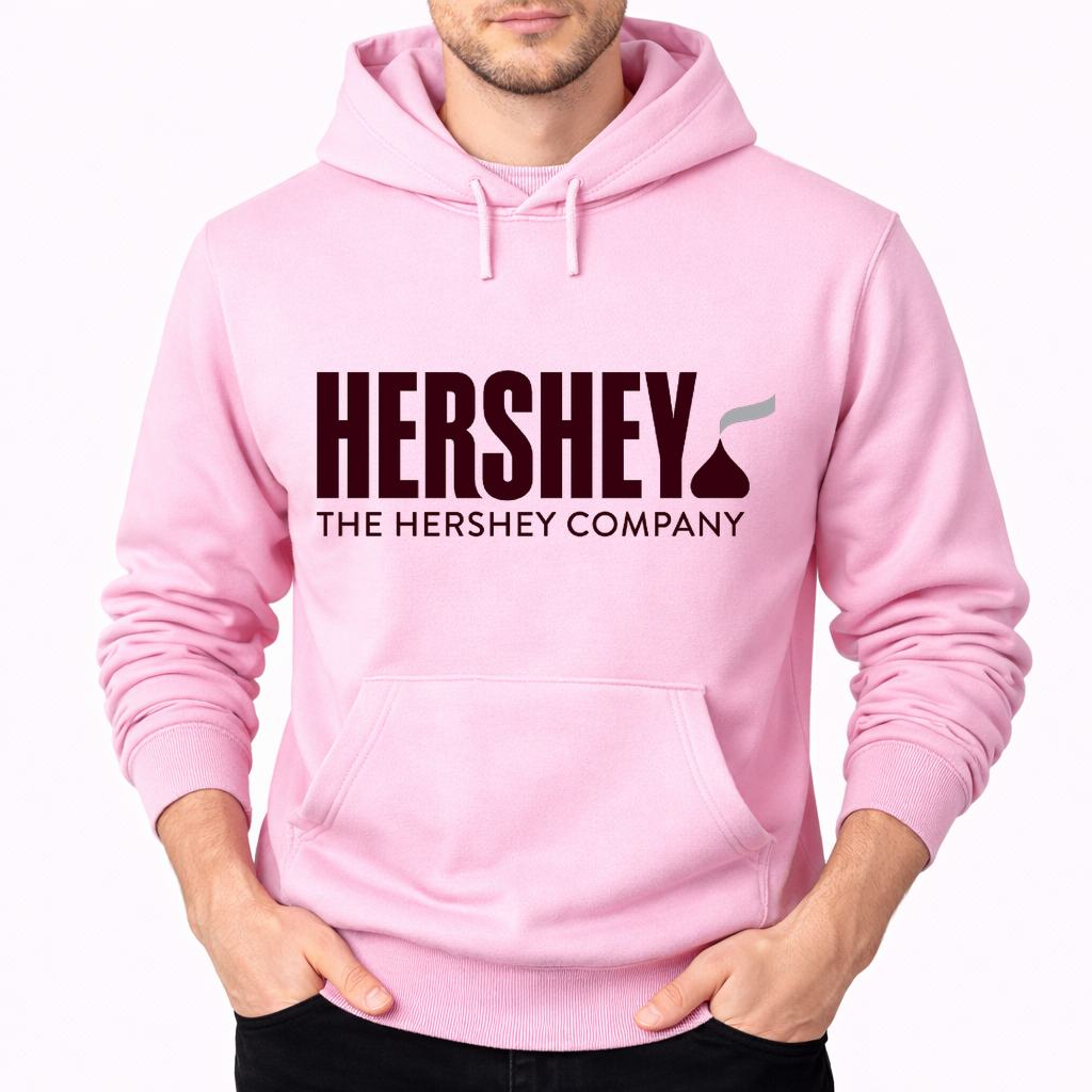 Men's Hershey's Pullover Hoodie - Pink