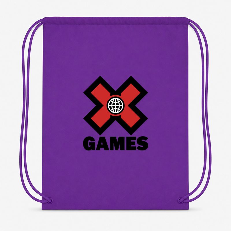 X Games Drawstring Bag - Purple