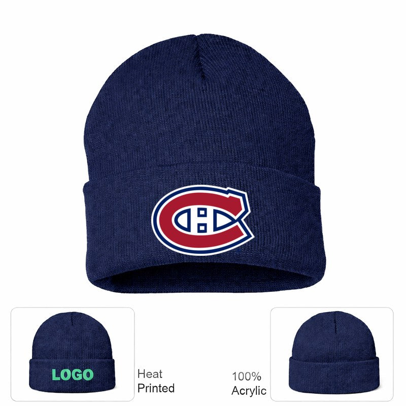 Montreal Canadiens Navy Beanie Hat