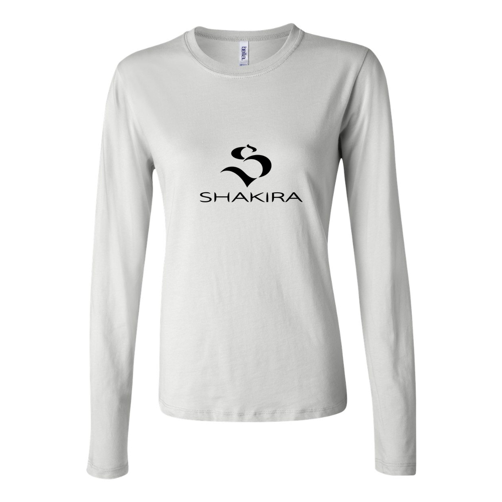 Women's Shakira Long Sleeve T-Shirt - White