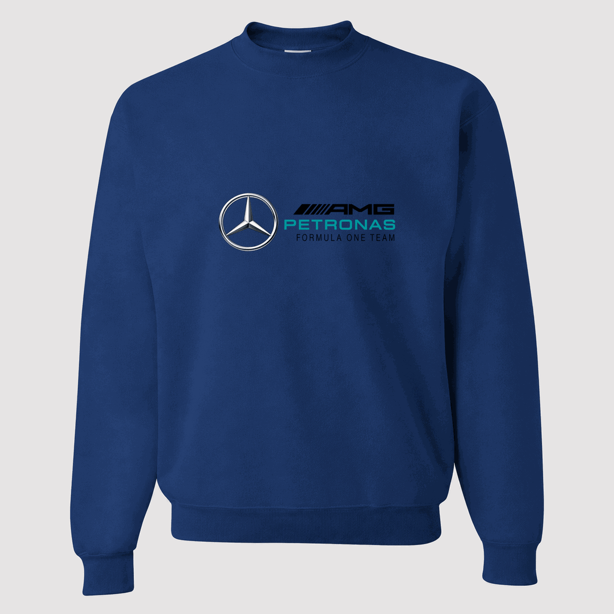 Men's Mercedes AMG Petronas Formula One Team Crewneck Sweatshirt - Blue