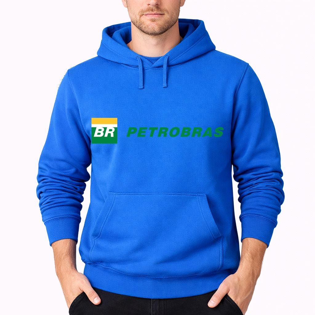 Men's Petrobras Pullover Hoodie - Azure