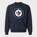 Men's Winnipeg Jets Crewneck Sweatshirt - Navy