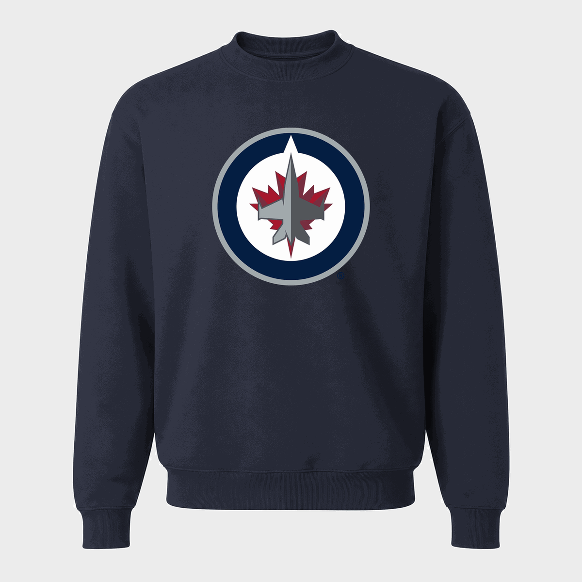 Men's Winnipeg Jets Crewneck Sweatshirt - Navy