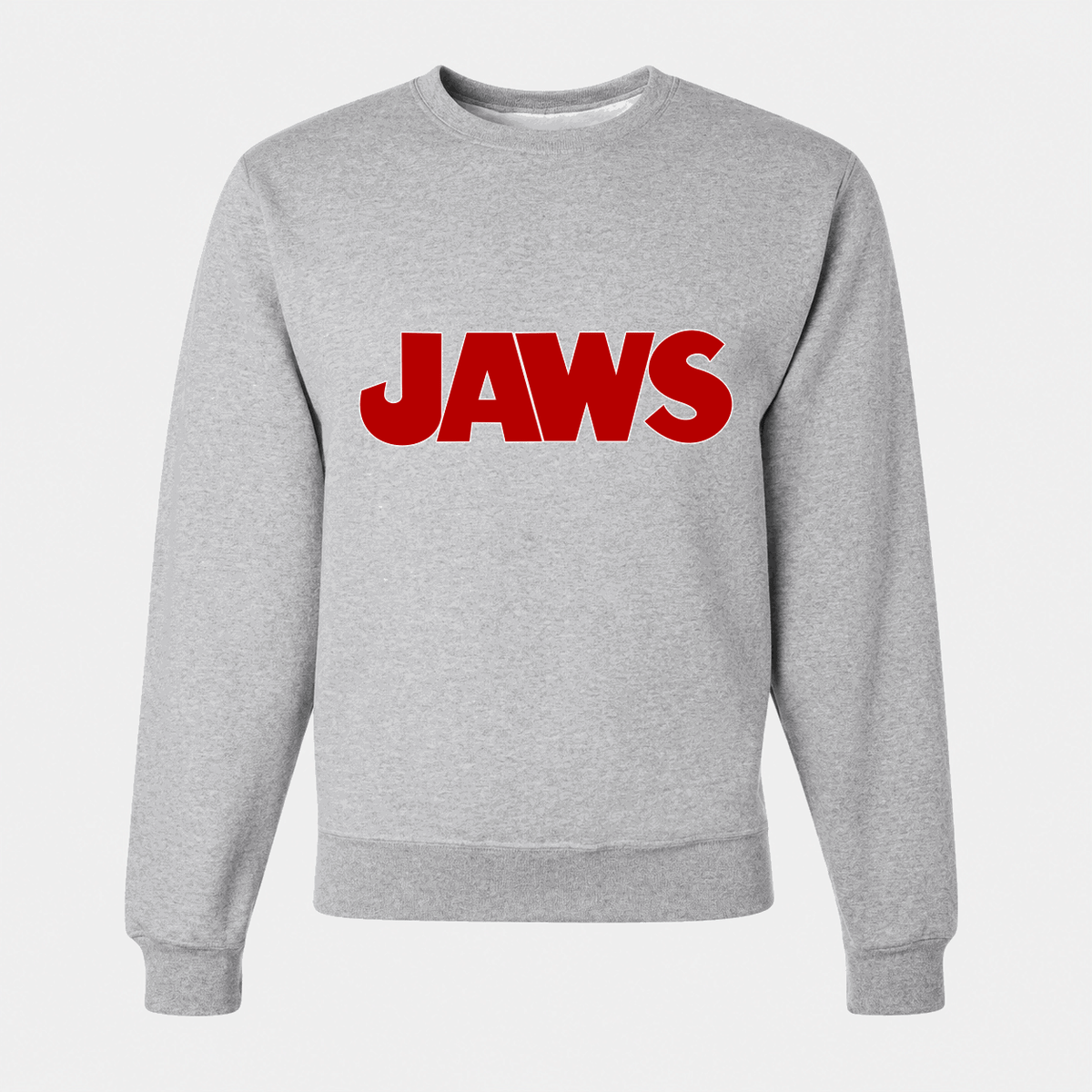 Men's Jaws Crewneck Sweatshirt - Gray