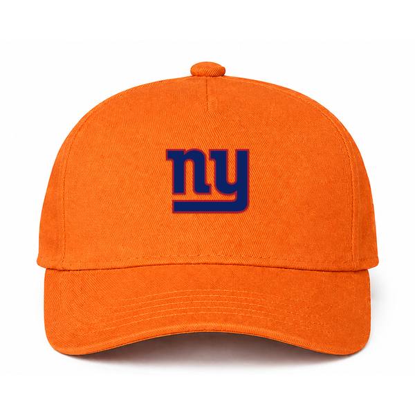 New York Giants NFL Logo Orange Dad Baseball Cap Hat