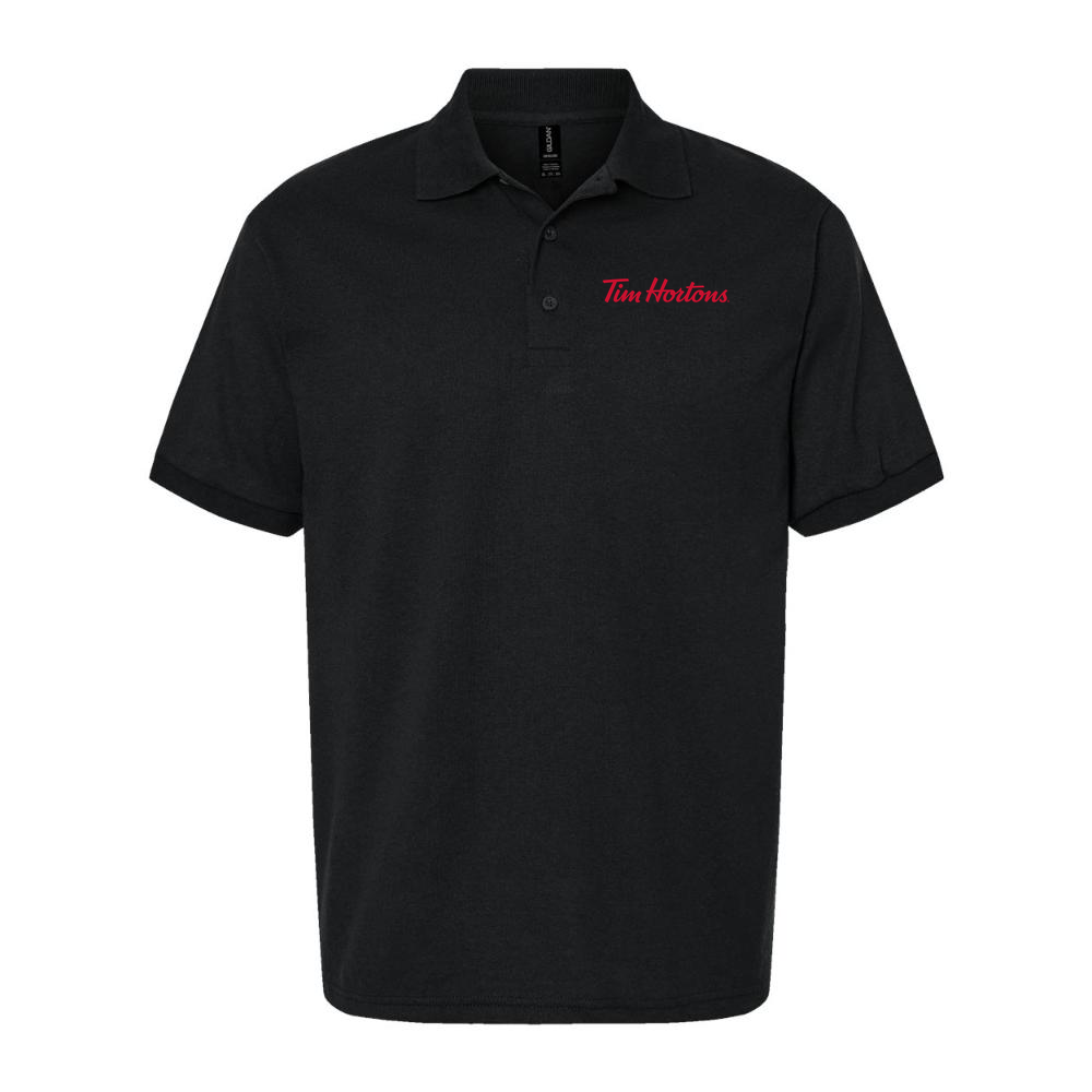 Men's Tim Hortons Dry Blend Polo - Black