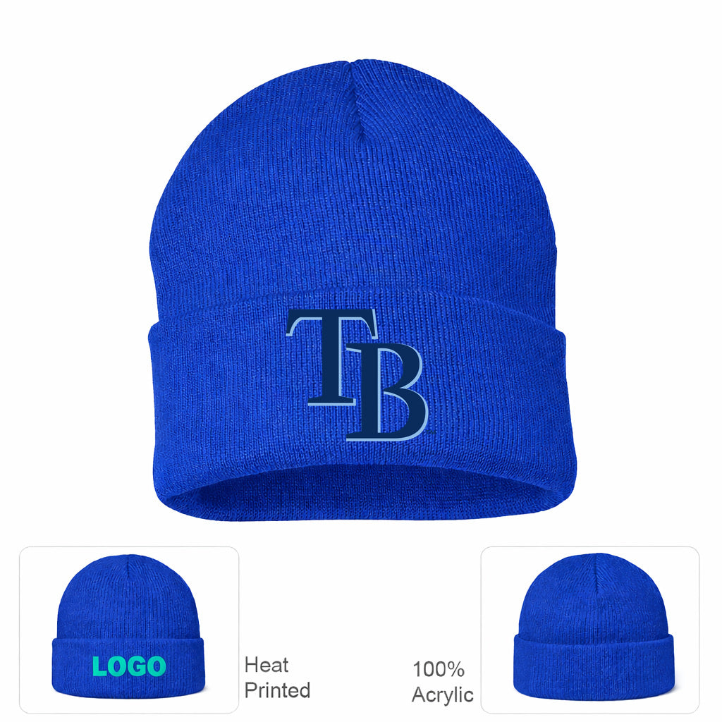 MLB Tampa Bay Rays Beanie Hat - Blue