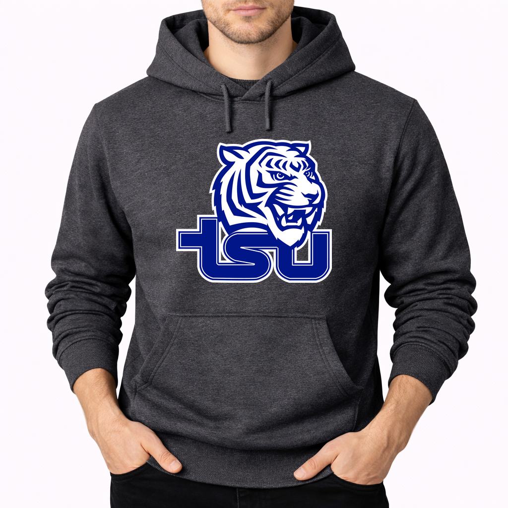 Men's Tennessee State Tigers Pullover Hoodie - Charcoal