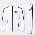 Tekken 8 Black tracksuit in White