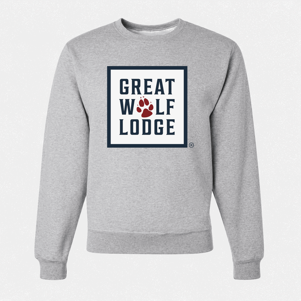 Men's Great Wolf Lodge Crewneck Sweatshirt - Gray