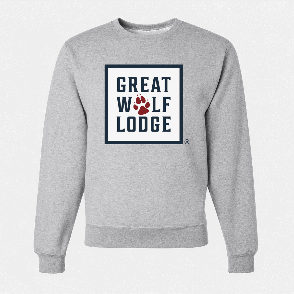 Men's Great Wolf Lodge Crewneck Sweatshirt - Gray