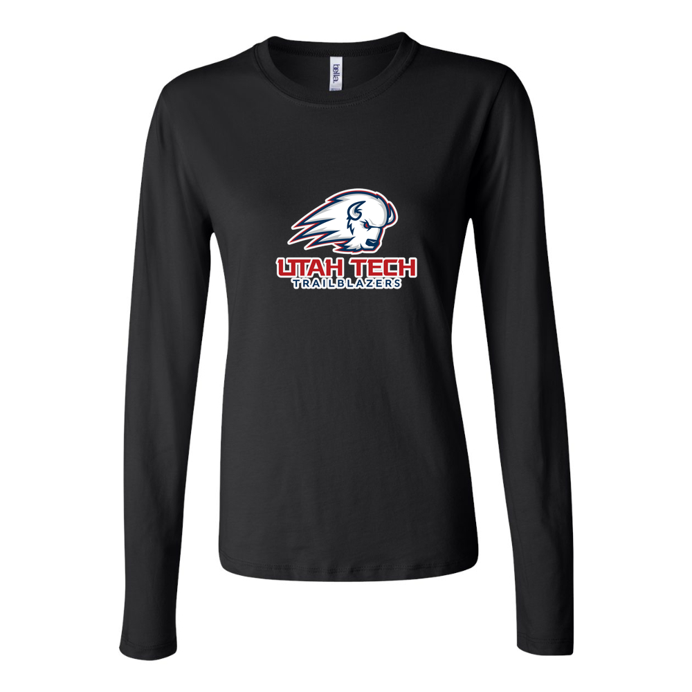 Women's Utah Tech Trailblazers Long Sleeve T-Shirt - Black