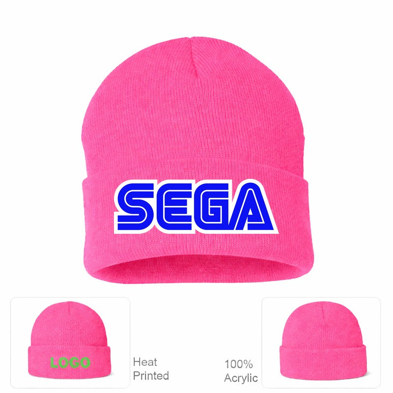 SEGA Beanie Hat - Pink