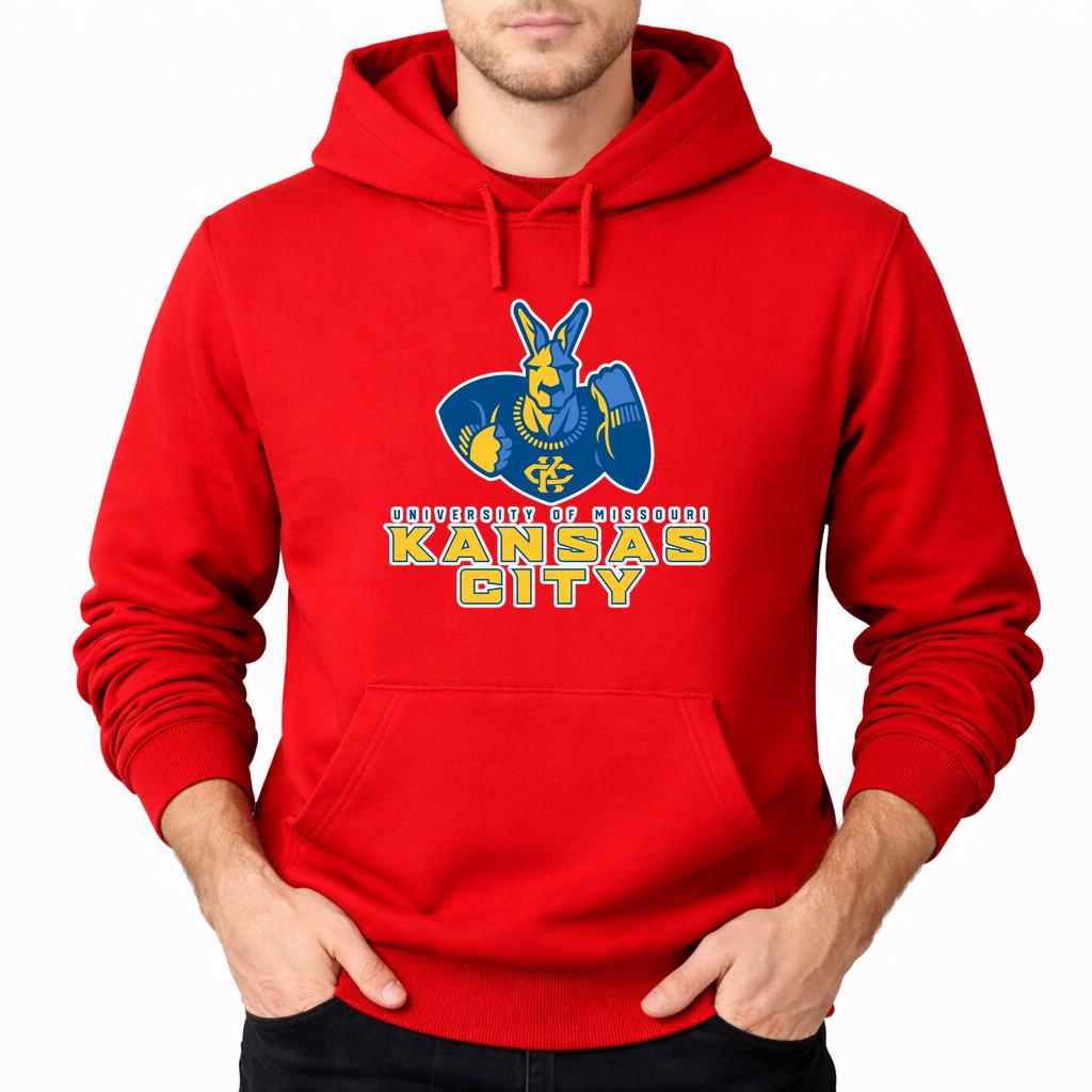 Men's UMKC Kangaroos Pullover Hoodie - Red