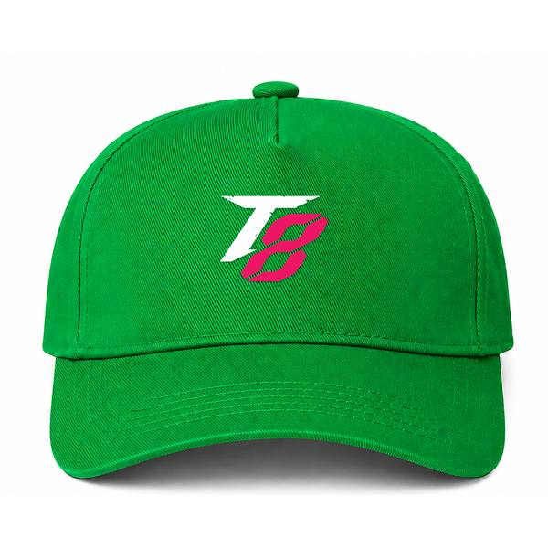 Tekken 8 White Logo Green Dad Baseball Cap Hat