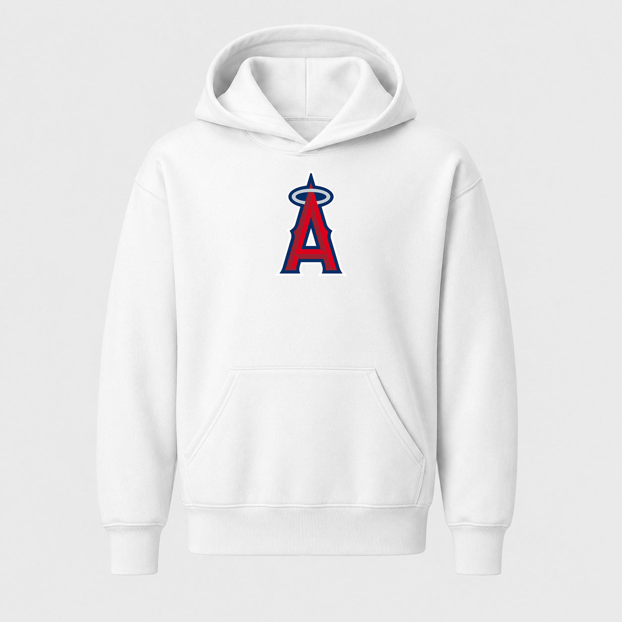 Youth Los Angeles Angels Pullover Hoodie - White